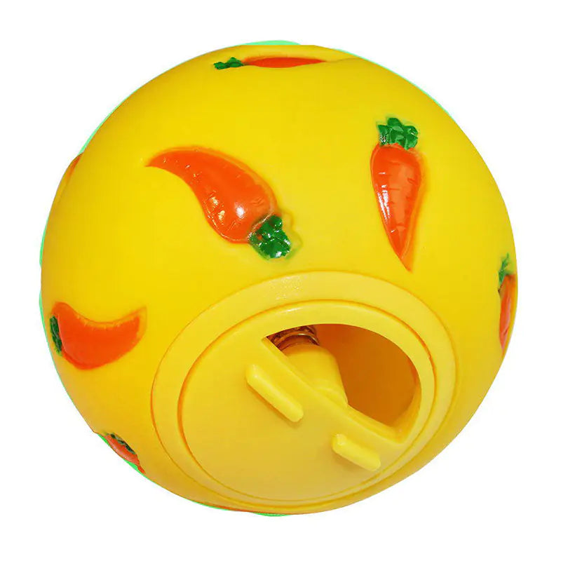 Rabbit Educational Toy with Leaking Ball for Pets