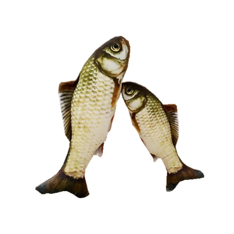 Pet Cat Favor Fish Toy Stuffed Fish Shape