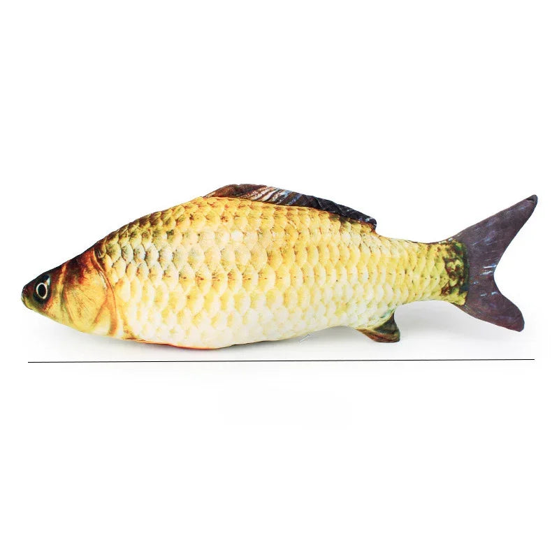 Pet Cat Favor Fish Toy Stuffed Fish Shape