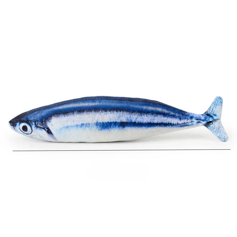 Pet Cat Favor Fish Toy Stuffed Fish Shape